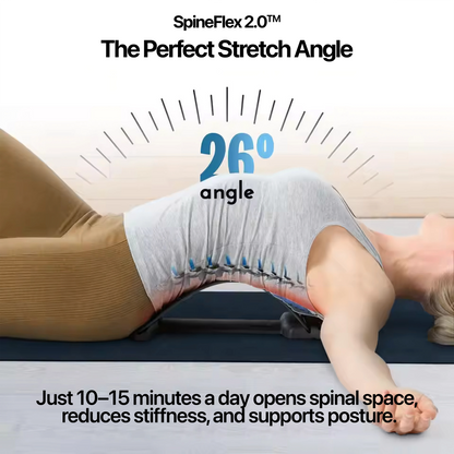 SpineFlex 2.0 | Back Pain Relief | Back Stretcher